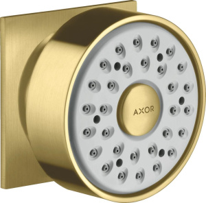 Боковые форсунки Axor Side Jet 1Jet, матовая латунь, артикул 28469950