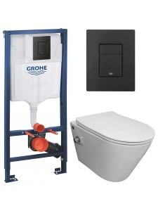Комплект инсталляции Grohe с унитазом Imprese Tornado