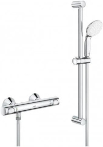Термостатический смеситель для душа Grohe Grohtherm 500 с гарнитуром 34796000, хром