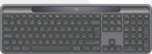 Клавиатура Logitech Slim Solar+ for Business 920013772, графитовая