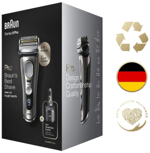 Электробритва Braun 9465cc Series 9 Pro, серый