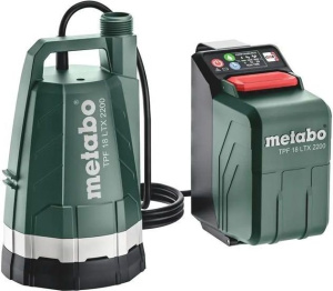 Аккумуляторный погружной насос Metabo TPF 18 LTX 2200 без АКБ и ЗУ