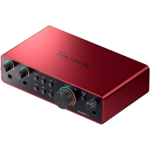 Звуковая карта внешняя Focusrite Scarlett 2i2 USB-C Audio Interface Gen 4
