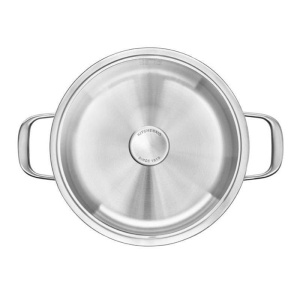 Стальная кастрюля KitchenAid объемом 4,9 л с крышкой (Cc003260001)