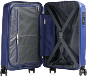 American Tourister Sunside Чемодан на 4 колесах, темно-синий 35л