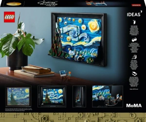 Конструктор LEGO Ideas 21333 «Звёздная ночь» Винсента ван Гога