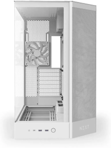 Корпус NZXT H9 Flow (2025), Mid-Tower ATX, белый