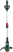 Аккумуляторный триммер Bosch UniversalGrassCut 18V-26-500 06008C1F01