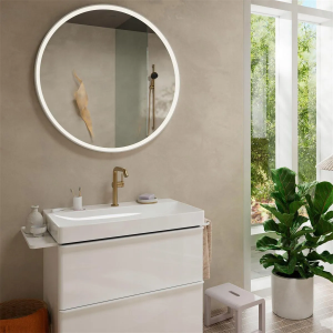 Смеситель Hansgrohe Tecturis S 210 Fine Coolstart PushOpen брашированная бронза 73360140