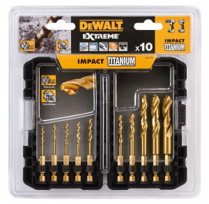 Набор сверл по металлу DeWALT DT50050 10 шт.