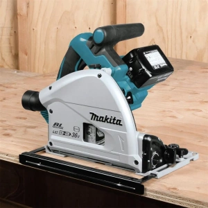 Аккумуляторная погружная дисковая пила Makita DSP600ZJ 18 В (2×18 В), без АКБ и ЗУ, кейс Makpac