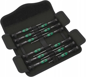 Набор прецизионных отвёрток Wera Kraftform Micro 12 SB 05073675001