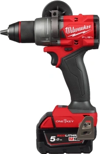 Дрель-шуруповёрт Milwaukee M18 ONEPD3-502X, 4933492801, 2 АКБ 5,0 А·ч + ЗУ