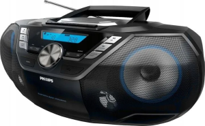 Радиоприемник с CD и кассетным проигрывателем Philips AZB798T/12, черный