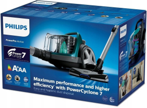 Пылесос Philips PowerPro Active FC9555/09, зеленый