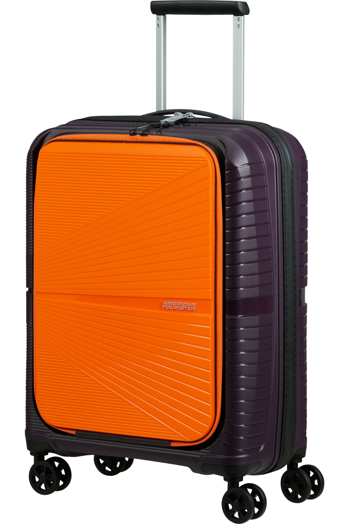 American Tourister Airconic 55cm 34л Ручная кладь 15,6 Темно-сливовый/Оранжевый