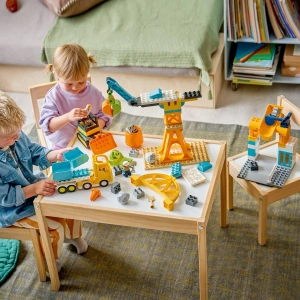 Конструктор LEGO DUPLO 10476 Строительная площадка с транспортными средствами 3 в 1