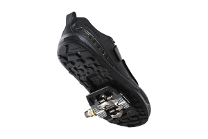 Педали контактные Shimano Saint PD-M821, SPD, с шипами SM-SH51, черные