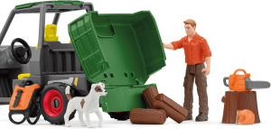 Фигурка Работа в лесу Schleich 42659