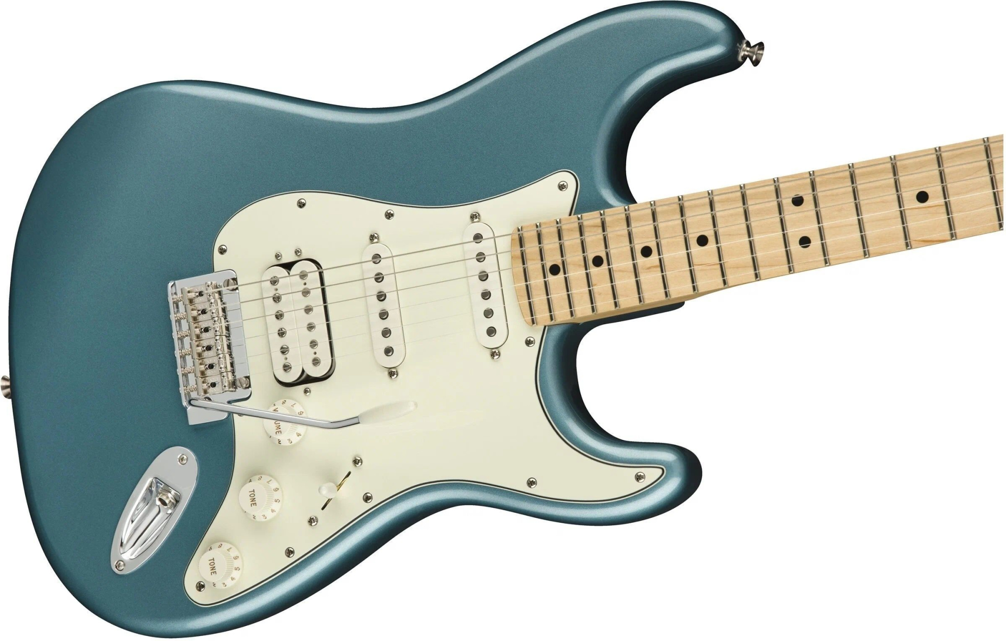 Fender Player Stratocaster MN TPL электрогитара для левшей, цвет синий