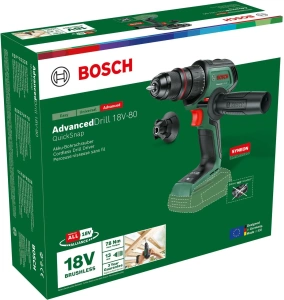 Дрель-шуруповёрт Bosch AdvancedDrill 18V-80 QuickSnap 06039E2000
