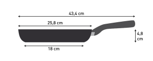 Сковорода Tefal Renew C4250443 24см