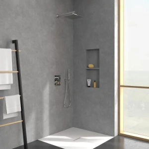 Верхний душ Villeroy & Boch Universal Showers 25×25см квадратный хром TVC00000200061