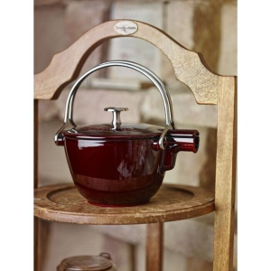 Чайник чугунный для плиты STAUB Teapot, гранатовый, 1.15 л 405094240