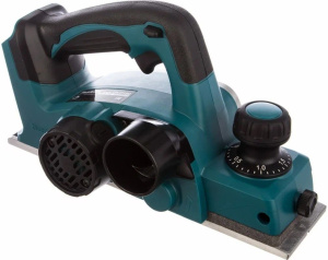 Аккумуляторный электрорубанок Makita DKP180Z, без аккумулятора синий