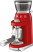 Кофемолка Smeg CGF03, красная