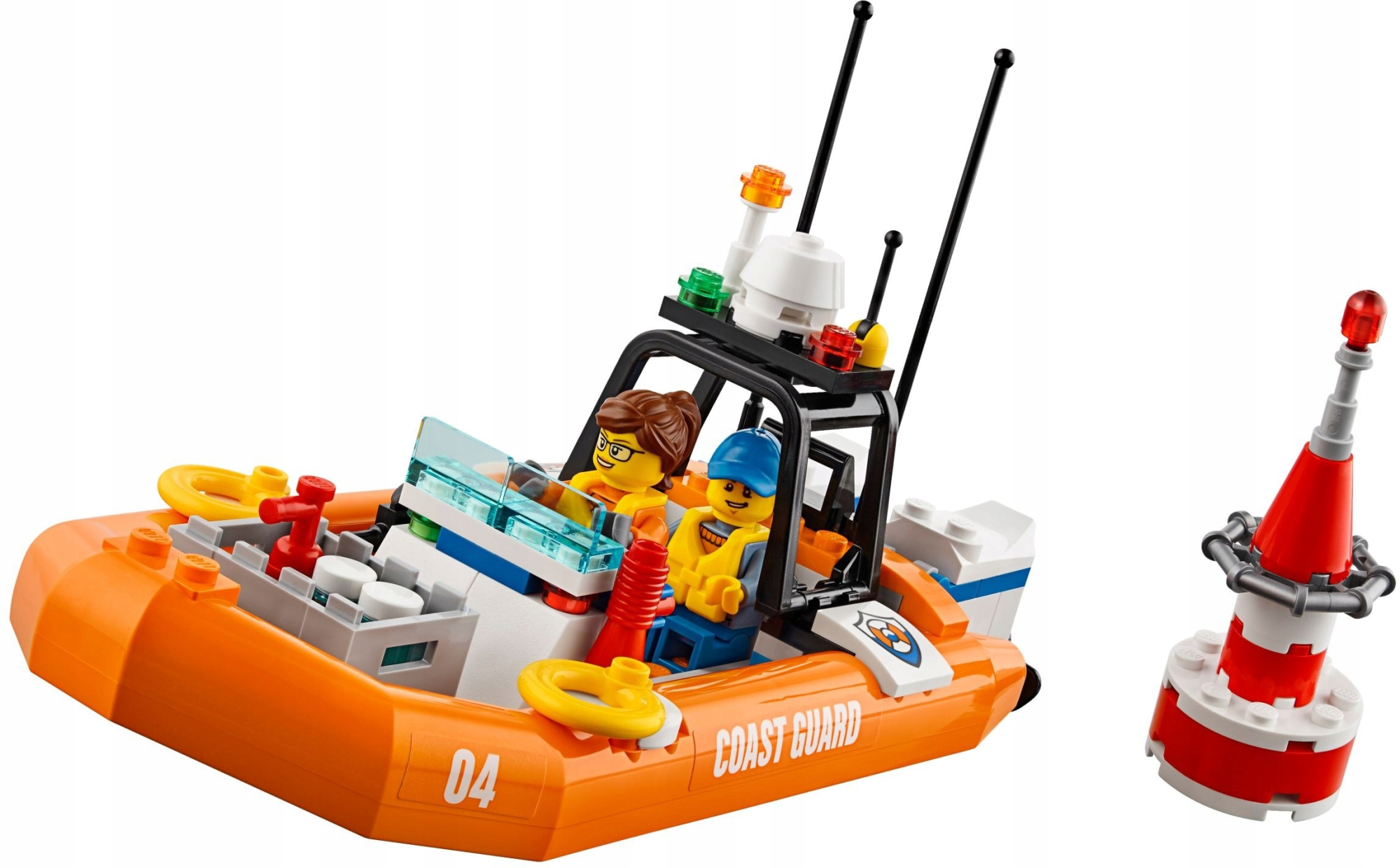 Конструктор LEGO City 60165 Внедорожник спасателей со спасательным катером
