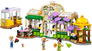 Конструктор LEGO Friends 42671 Зелёное кафе и цветочный магазин