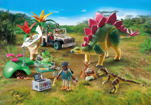 Конструктор Playmobil Dinos Лагерь исследований динозавров 71523
