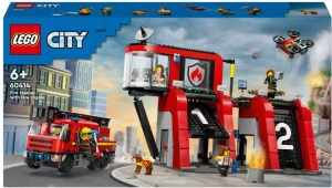 Конструктор LEGO City Пожарная часть с пожарной машиной 60414
