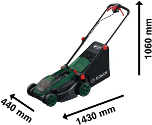 Газонокосилка аккумуляторная Bosch ROTAK18V2-38 06008B9M01