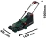 Аккумуляторная газонокосилка Bosch ROTAK18V2-38 06008B9M01