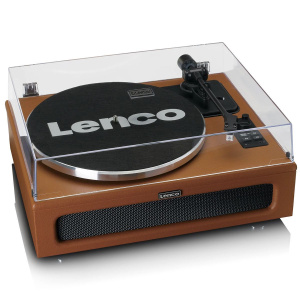 Виниловый проигрыватель Lenco LS-430, коричневый