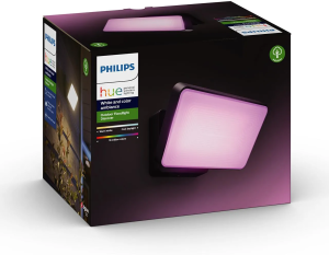 Уличный прожектор Philips Hue White and Color Ambiance Discover 1743530P7, черный