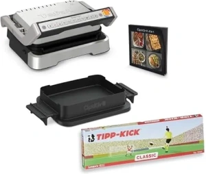 Контактный гриль Tefal OptiGrill Tipp-Kick Edition GC774DTK
