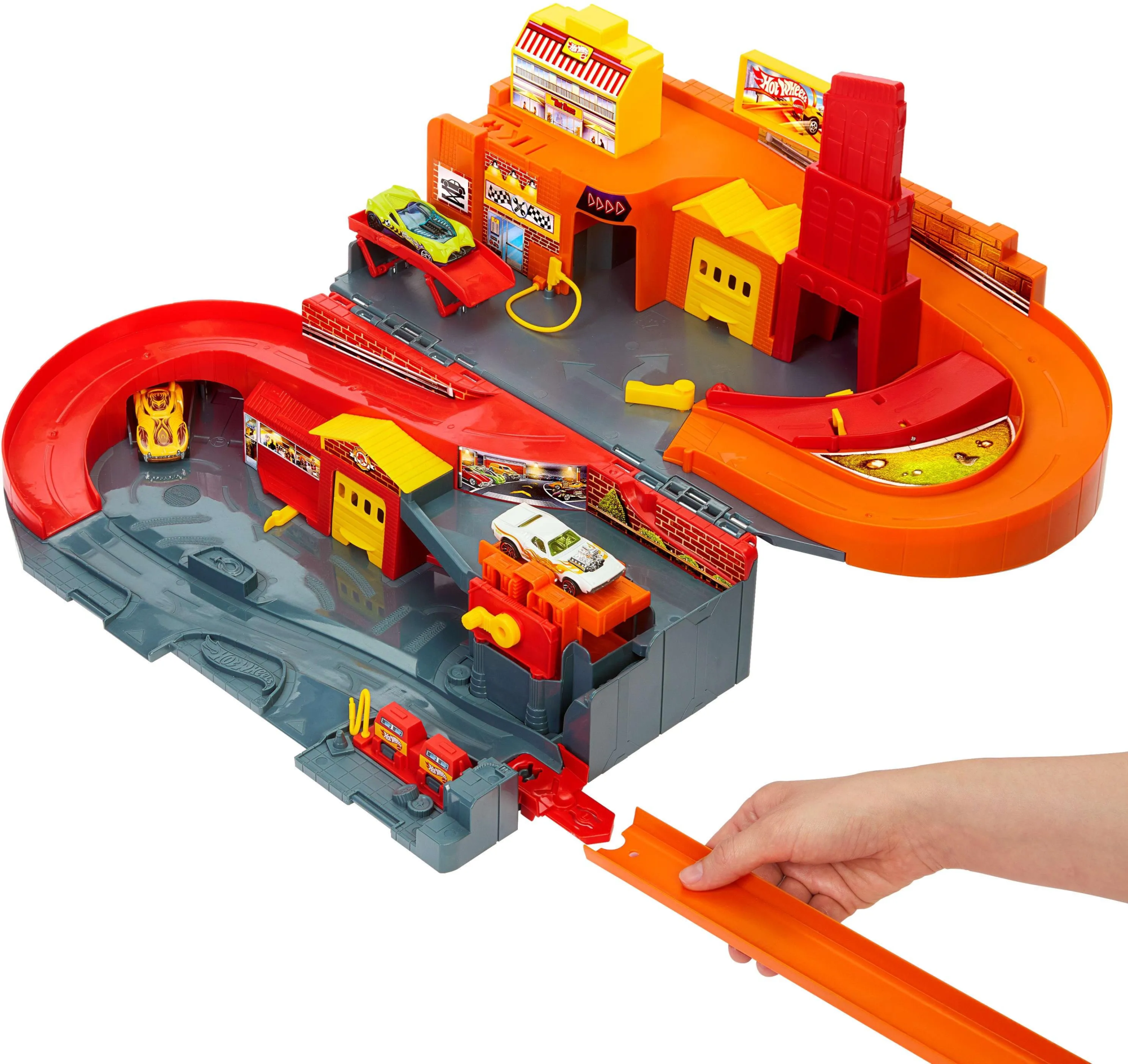 Гоночная трасса Hot Wheels Rally City Portable Set JFH37