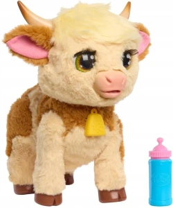 Интерактивная игрушка Hasbro FurReal Maggie корова с кормлением и прогулкой