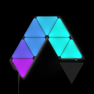 Световые панели Nanoleaf Shapes Black Triangles Starter Kit, 9 шт (NL47-0102TW-9PK)