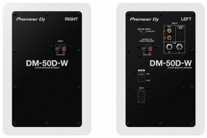 Pioneer DM-50D-W студийные мониторы 5 дюймов (пара), цвет белый