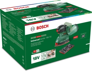 Эксцентриковая шлифовальная машина аккумуляторная Bosch UniversalSander 18V-10 06033E3100