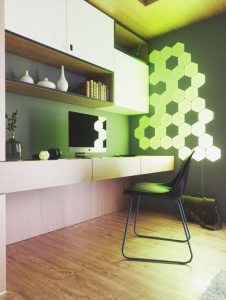 Светодиодная панель nanoleaf Shapes Hexagon Starter Kit (15 панелей) (NL42-6002HX-15PK)