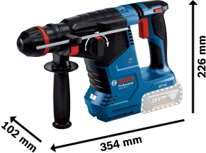 Аккумуляторный перфоратор Bosch GBH 187-LI Professional 0611923121