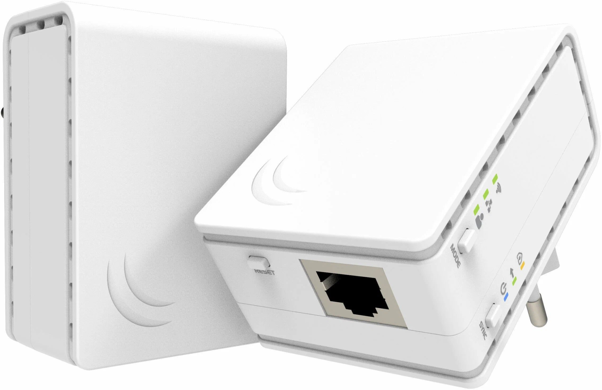 Wi-Fi+Powerline точка доступа MikroTik PWR-Line AP (PL7411-2nD), белый