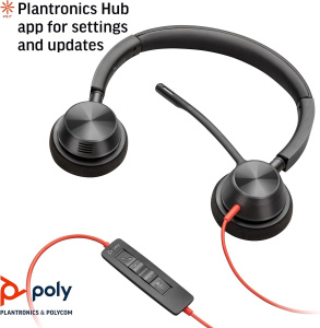 Гарнитура Plantronics HP Poly BlackWire 3320 USB-C