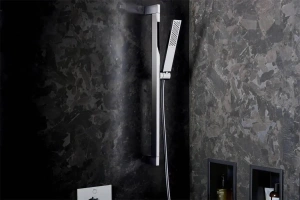 Душевой комплект Hansgrohe Pulsify E 100 24371000 EcoSmart 1jet, хром