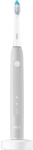 Электрическая звуковая зубная щётка Oral-B Pulsonic Slim Clean 2000 Grey, с зарядной станцией